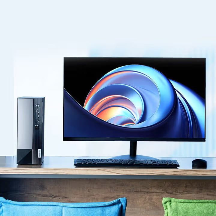 聯想/LENOVO M4000Q 臺式計算機 I5-12400 16G 512固態硬盤 集成 24顯示器